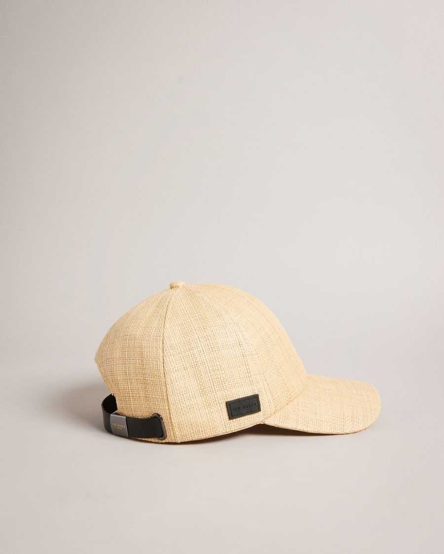 Ted Baker Harpp Woven Raffia Cap Natural | 42738-HYBN