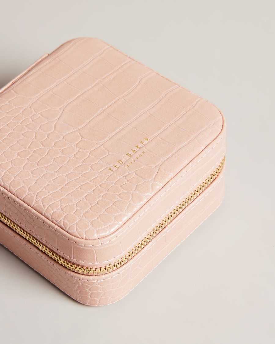 Ted Baker Hazelli Jewellery Case Pale Pink | 37528-QMJR