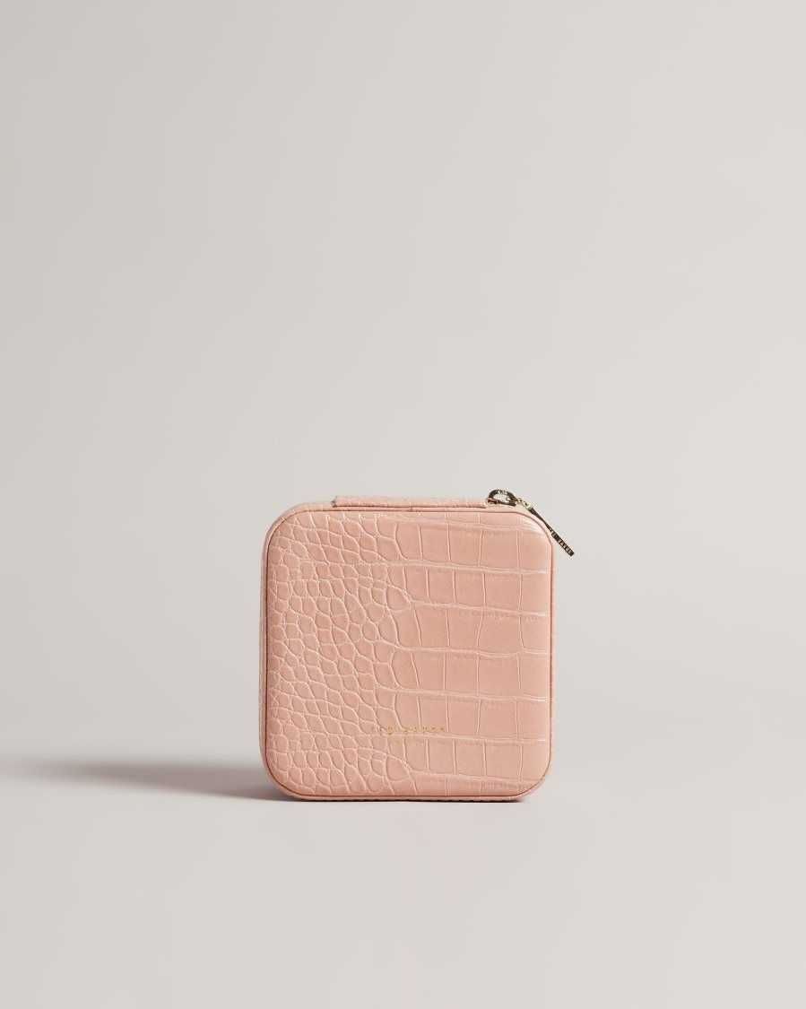 Ted Baker Hazelli Jewellery Case Pale Pink | 37528-QMJR