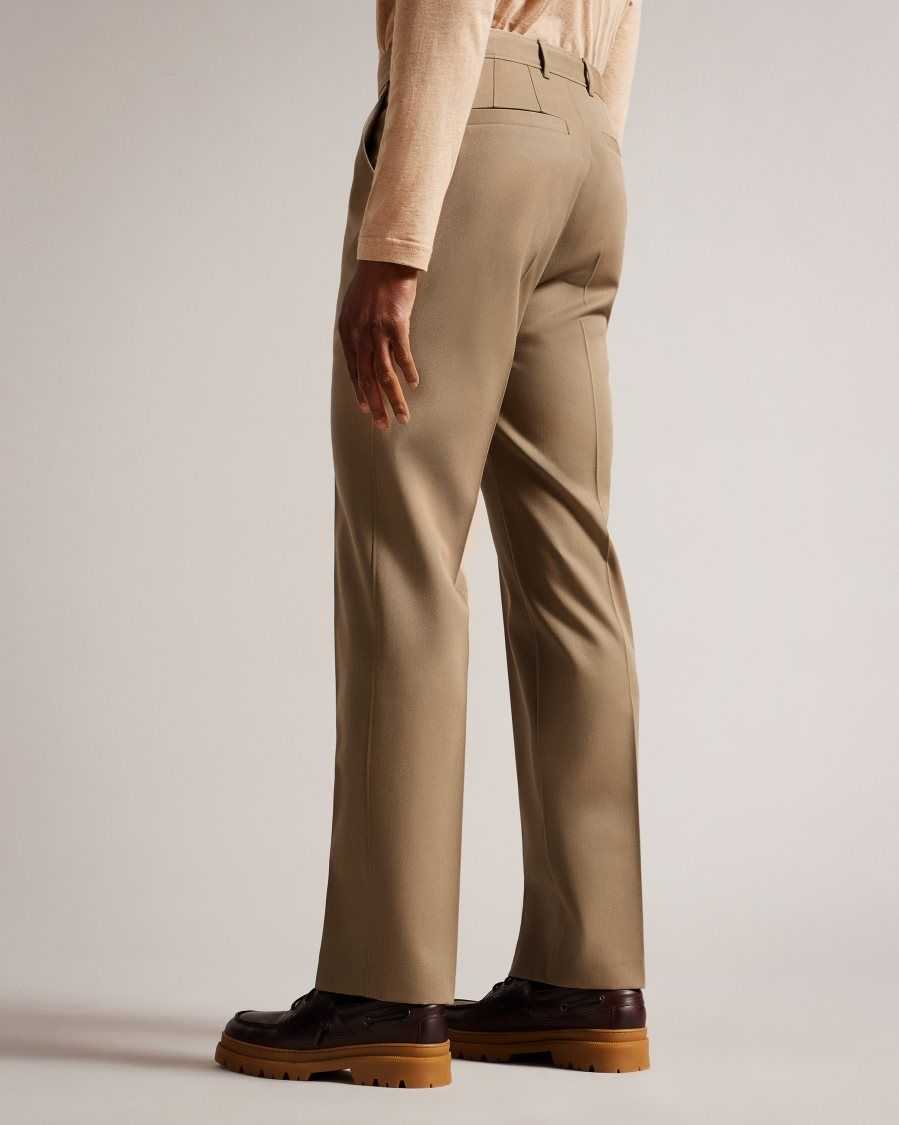 Ted Baker Heddont Leyden Fit Trousers Natural | 48562-PLNJ