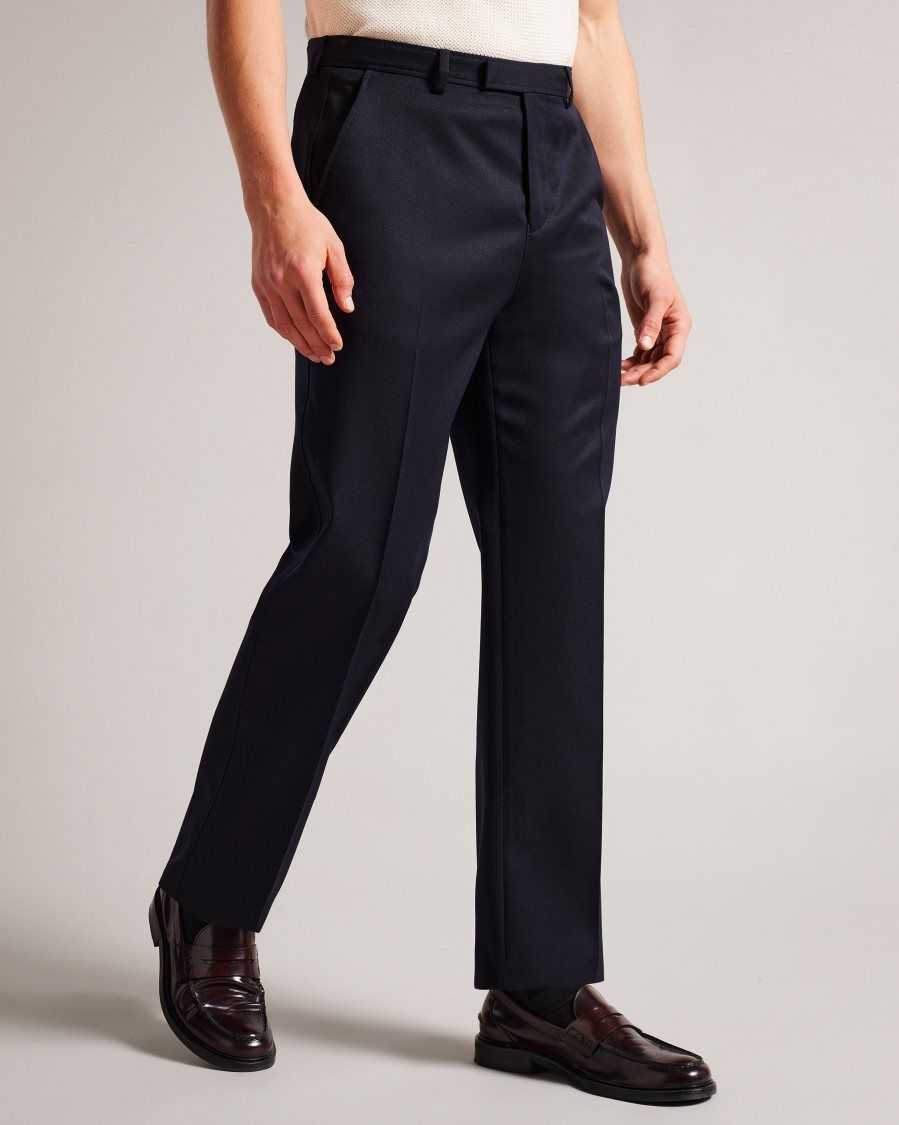 Ted Baker Heddont Leyden Fit Trousers Navy | 21340-TRLE