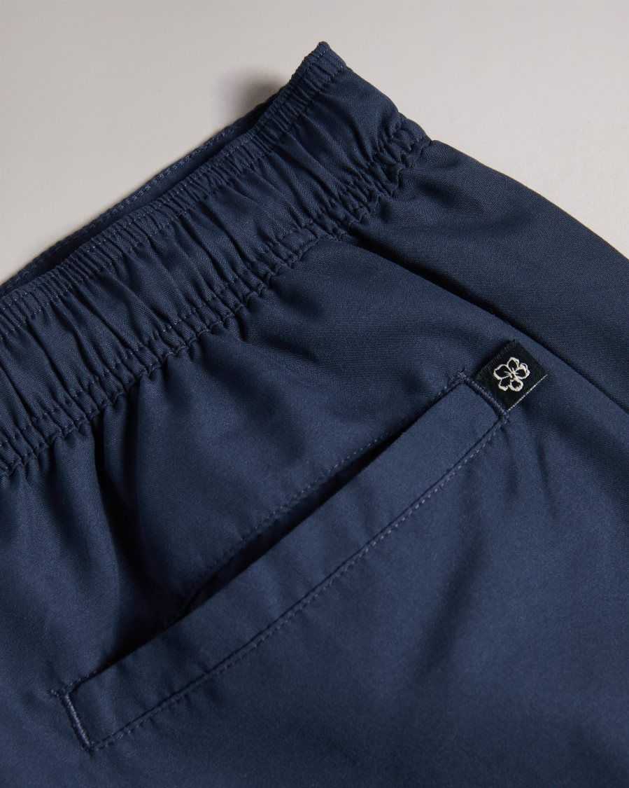 Ted Baker Hiltree Plain Swim Shorts Navy | 19735-QRTP