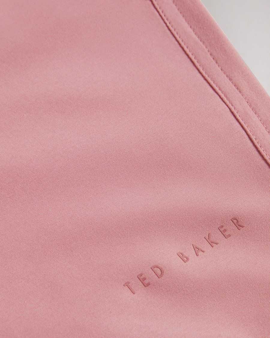 Ted Baker Hiltree Plain Swim Shorts Pink | 16930-YDKB