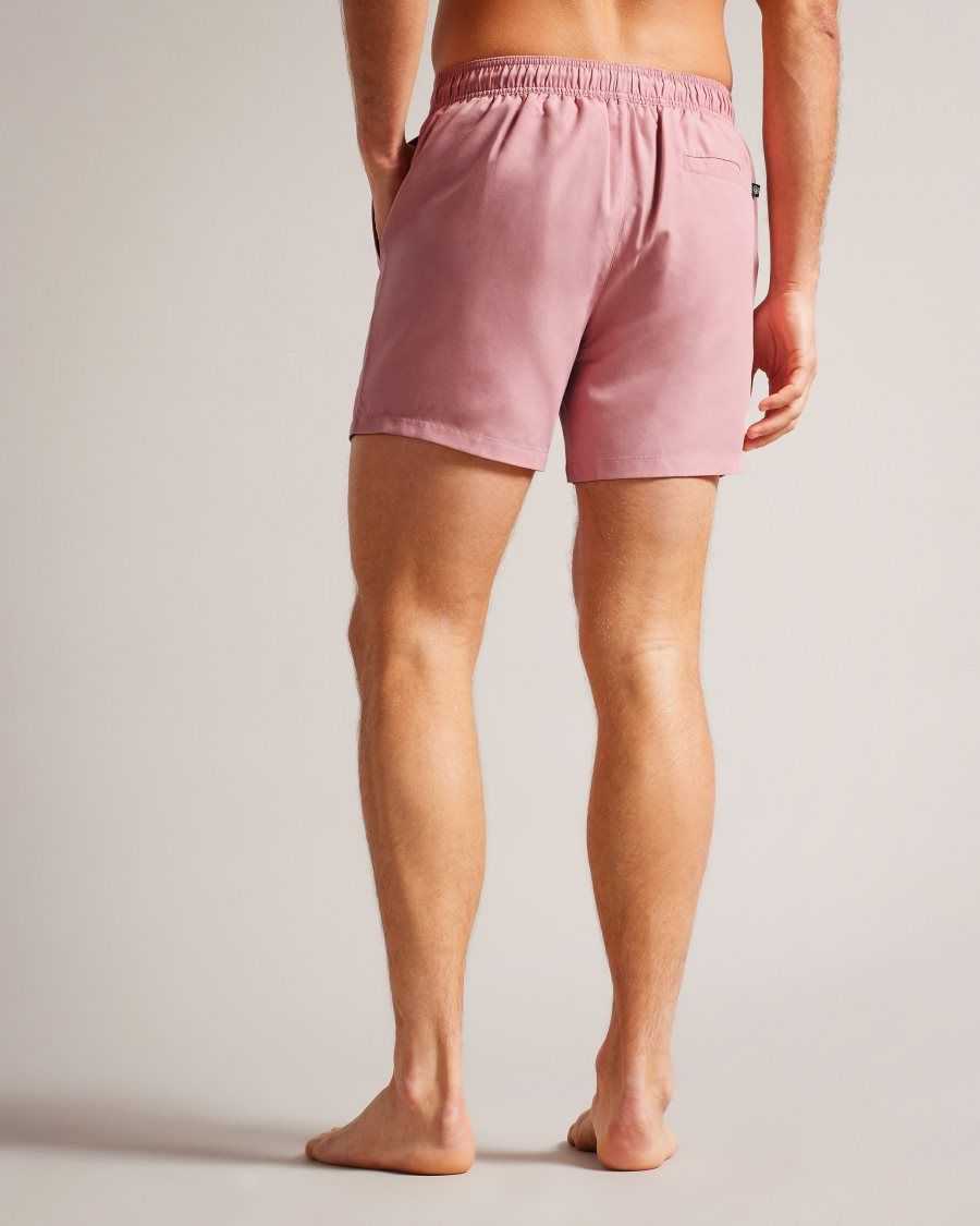 Ted Baker Hiltree Plain Swim Shorts Pink | 16930-YDKB