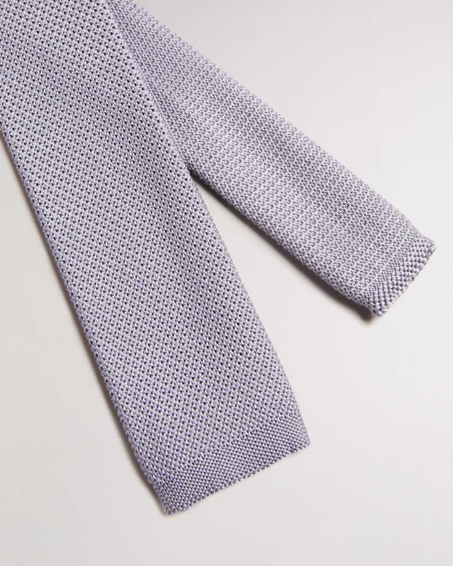 Ted Baker Kallino Knitted Tie Lilac | 93480-ECYJ