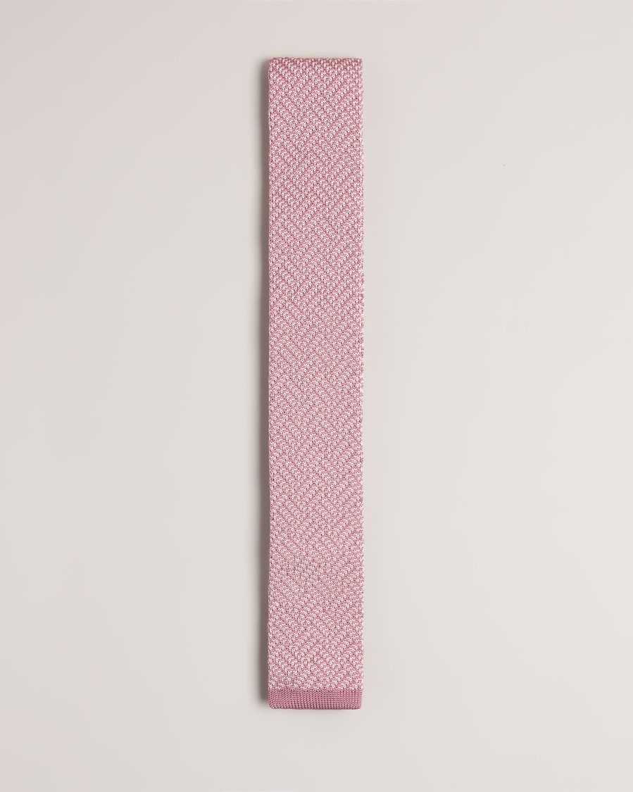 Ted Baker Knitex Knitted Tie Dusky Pink | 70162-TIQZ