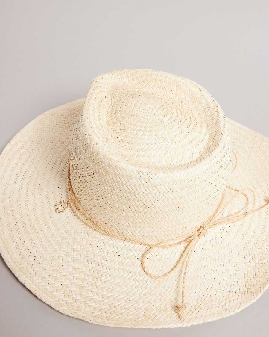 Ted Baker Kyloa Straw Cowboy Hat Natural | 52149-OASC