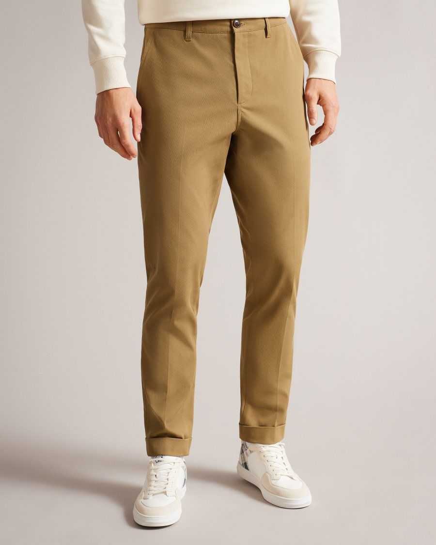 Ted Baker Leef Camburn Fit Cargo Trousers Brown-Tan | 36507-EKAR