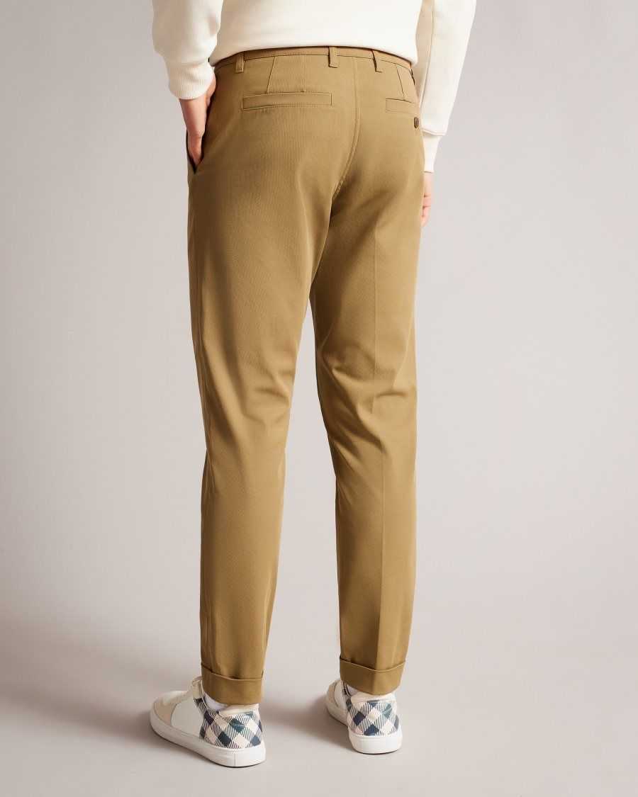 Ted Baker Leef Camburn Fit Cargo Trousers Brown-Tan | 36507-EKAR