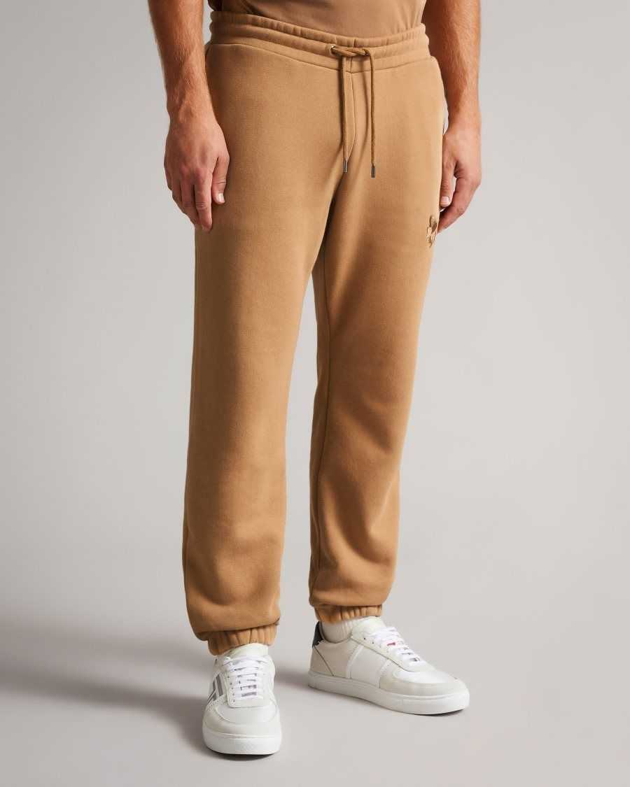 Ted Baker Madan Heavy Weight Relaxed Joggers Camel | 36157-NLHP