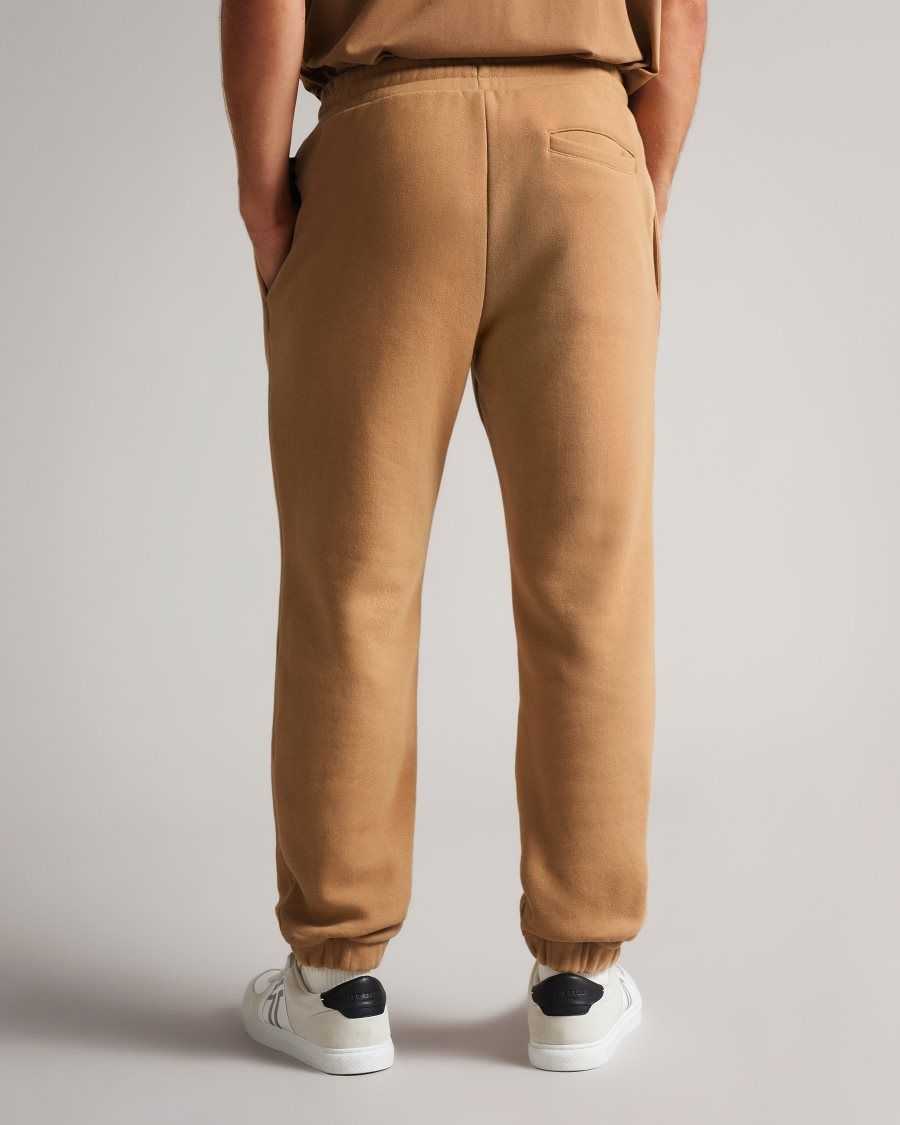 Ted Baker Madan Heavy Weight Relaxed Joggers Camel | 36157-NLHP