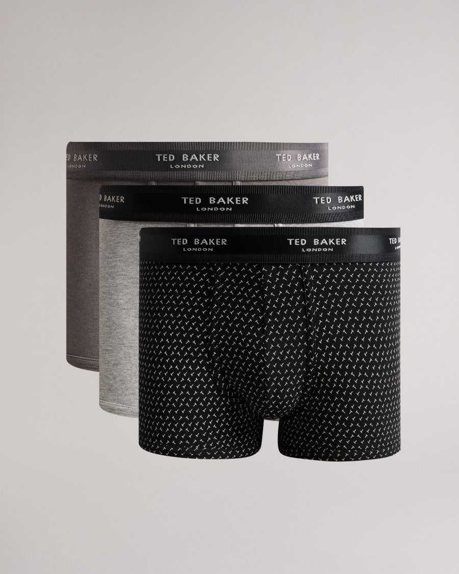 Ted Baker Mahe 3 Pack Assorted Trunks Assorted | 56927-AIKN