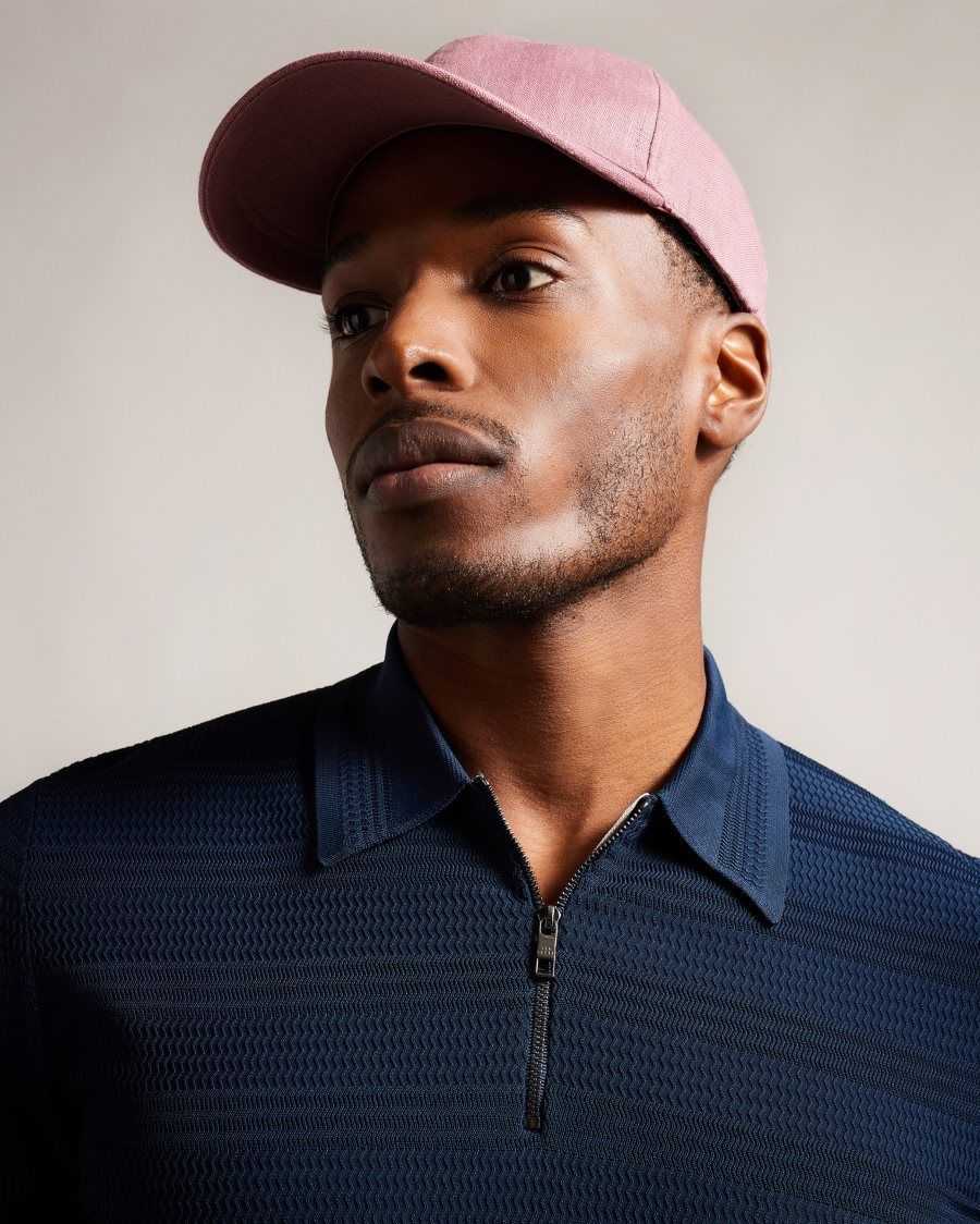 Ted Baker Monei Baseball Cap Dusky Pink | 67938-GWRD