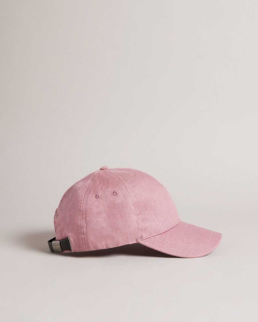 Ted Baker Monei Baseball Cap Dusky Pink | 67938-GWRD