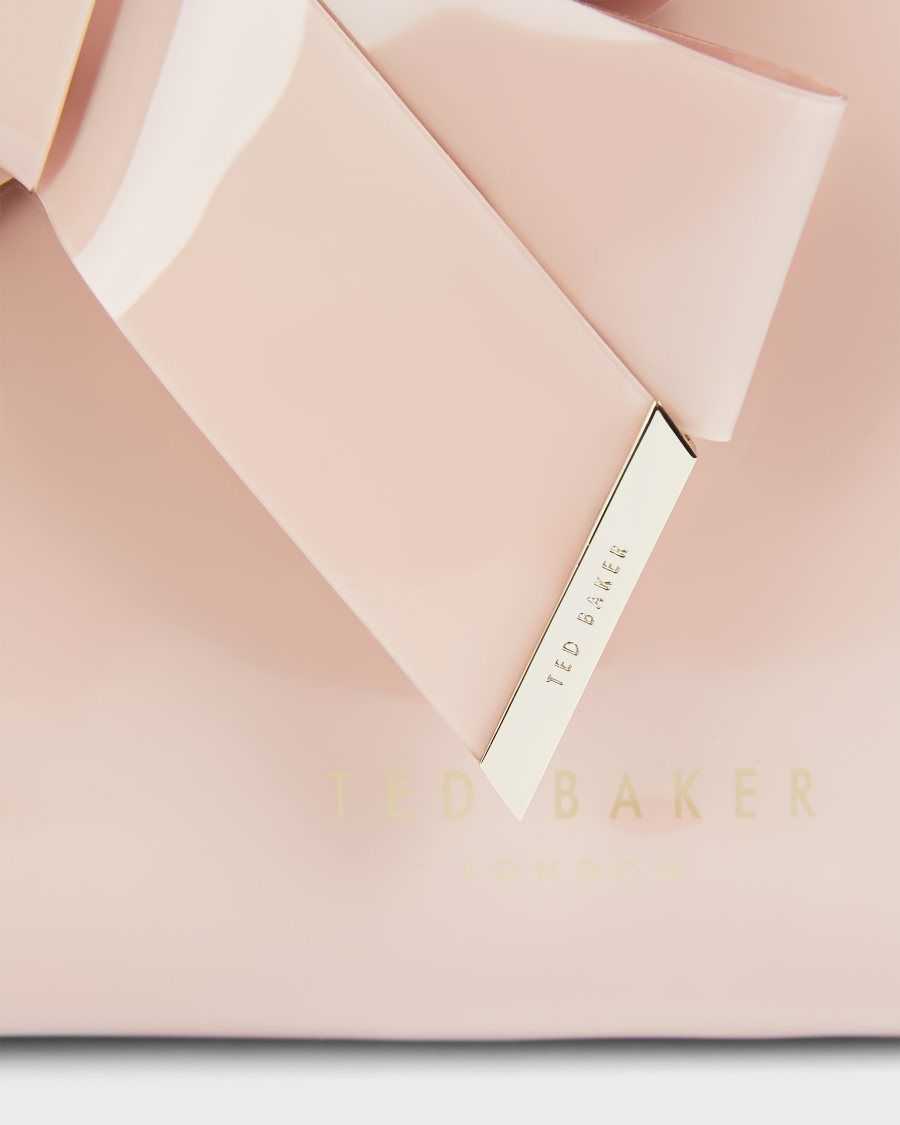 Ted Baker Nicco Knot Bow Washbag Pale Pink | 37548-VIFP