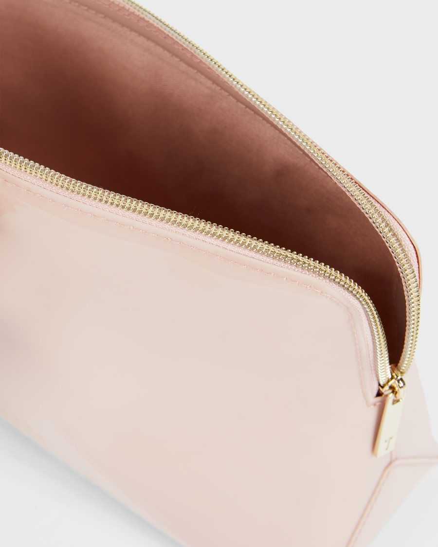 Ted Baker Nicco Knot Bow Washbag Pale Pink | 37548-VIFP