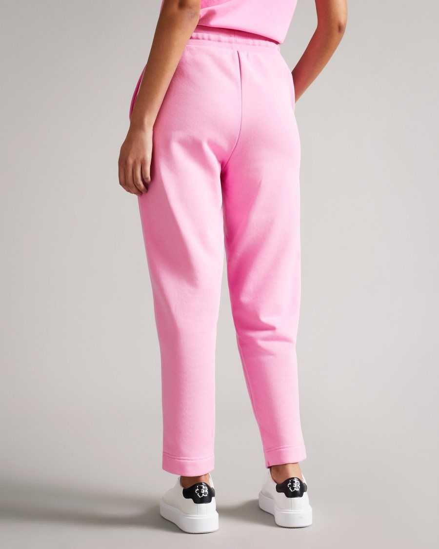 Ted Baker Nicolez Jersey Jogger With Flower Pink | 82574-USWF