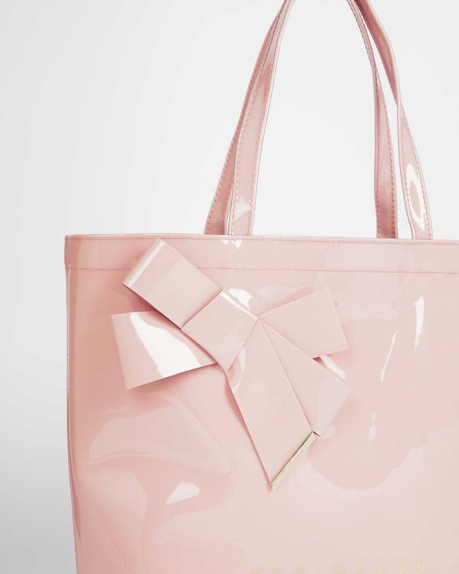 Ted Baker Nicon Knot Bow Large Icon Pale Pink | 29781-TQUB