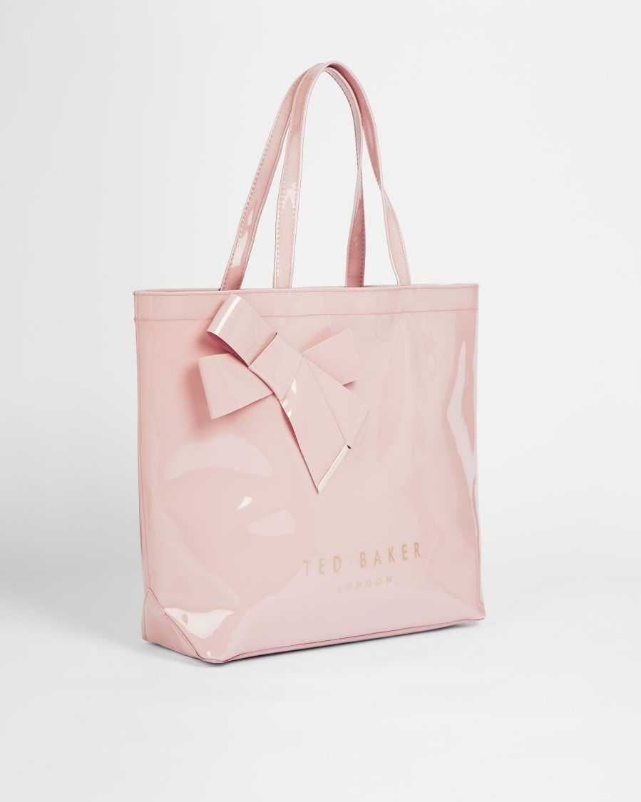 Ted Baker Nicon Knot Bow Large Icon Pale Pink | 29781-TQUB