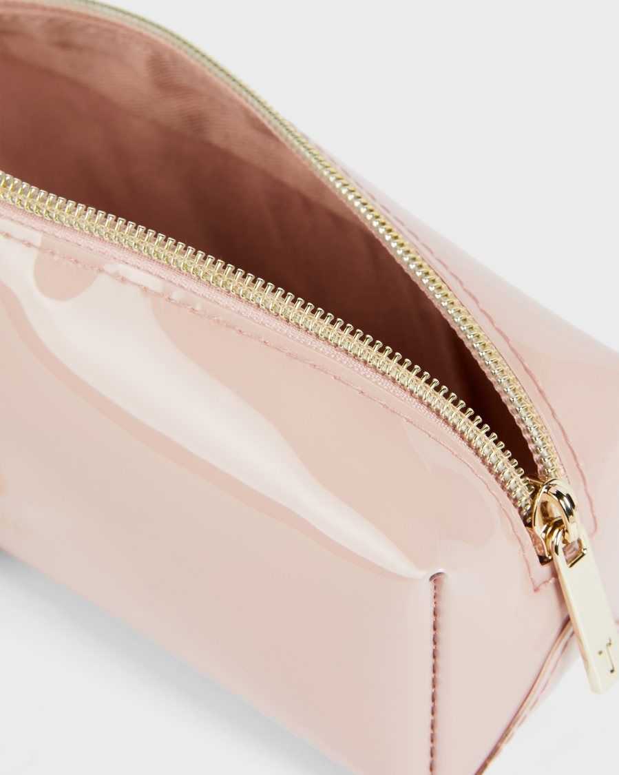 Ted Baker Nikara Knot Bow Brush Case Pale Pink | 84721-IHQO