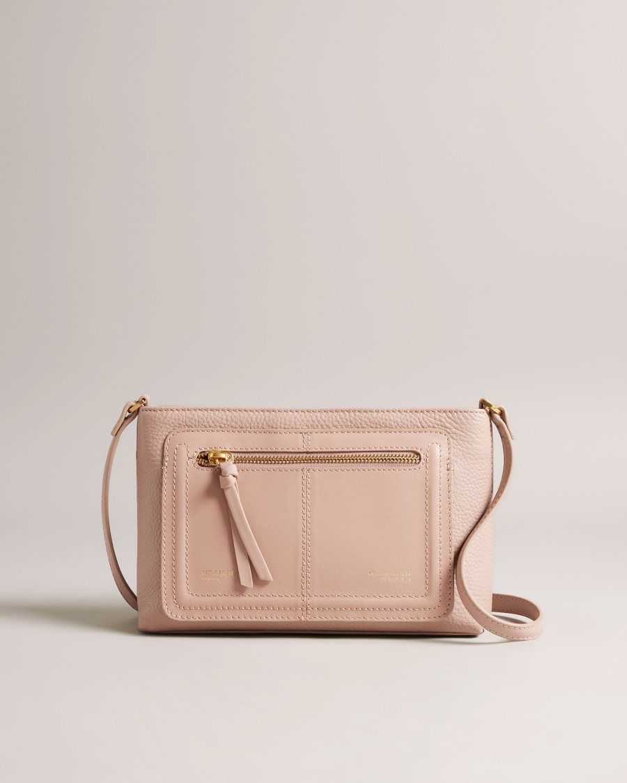 Ted Baker Nishu Workwear Crossbody Bag Taupe | 42507-DJWT