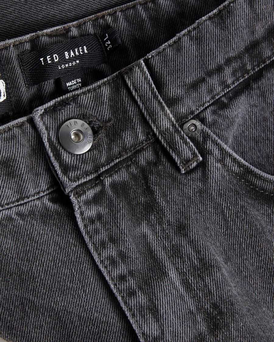 Ted Baker Ovall Original Fit Denim Jeans Grey | 50341-SGXJ