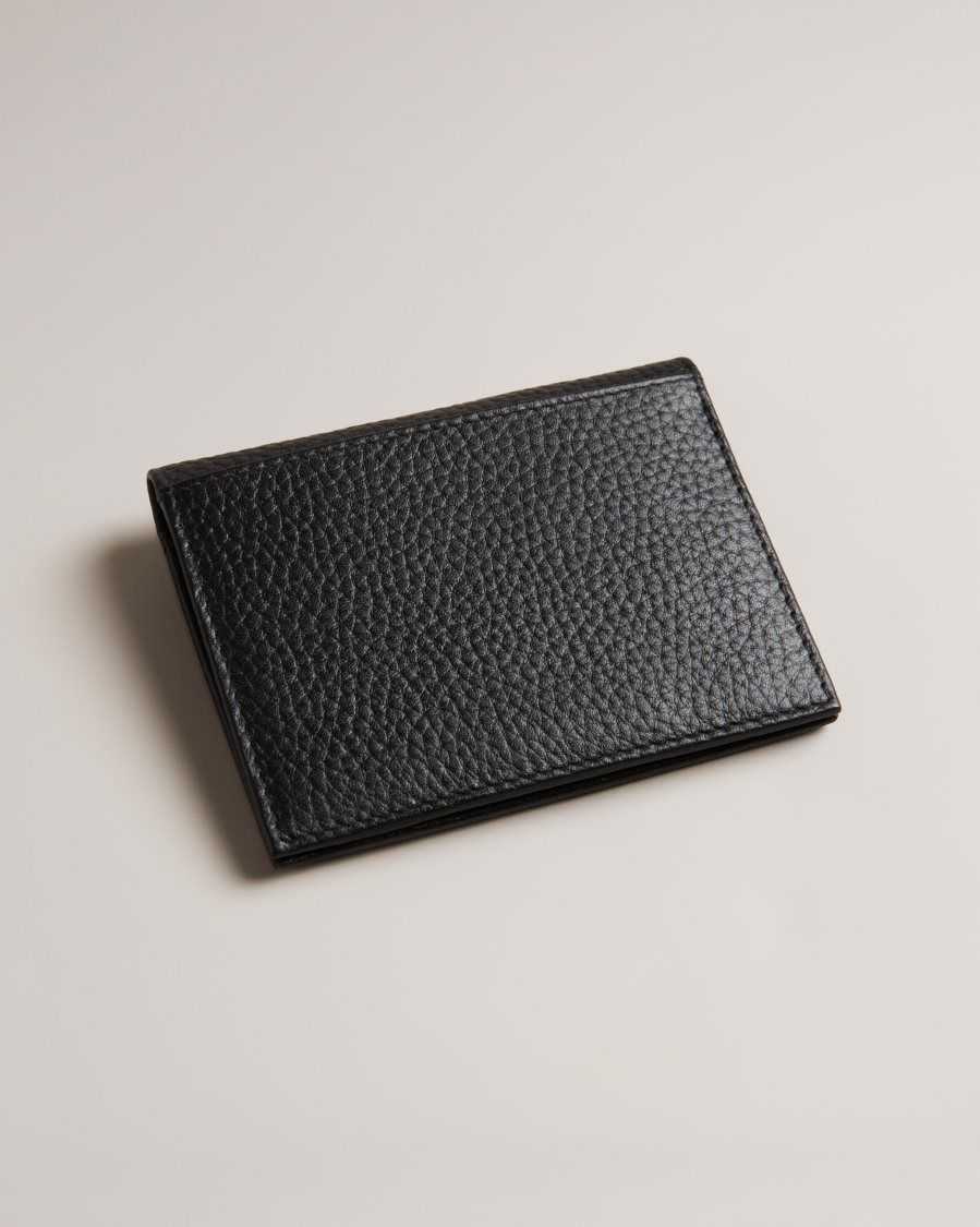 Ted Baker Pannal Colour Panel Card Holder Black | 84653-NIKL