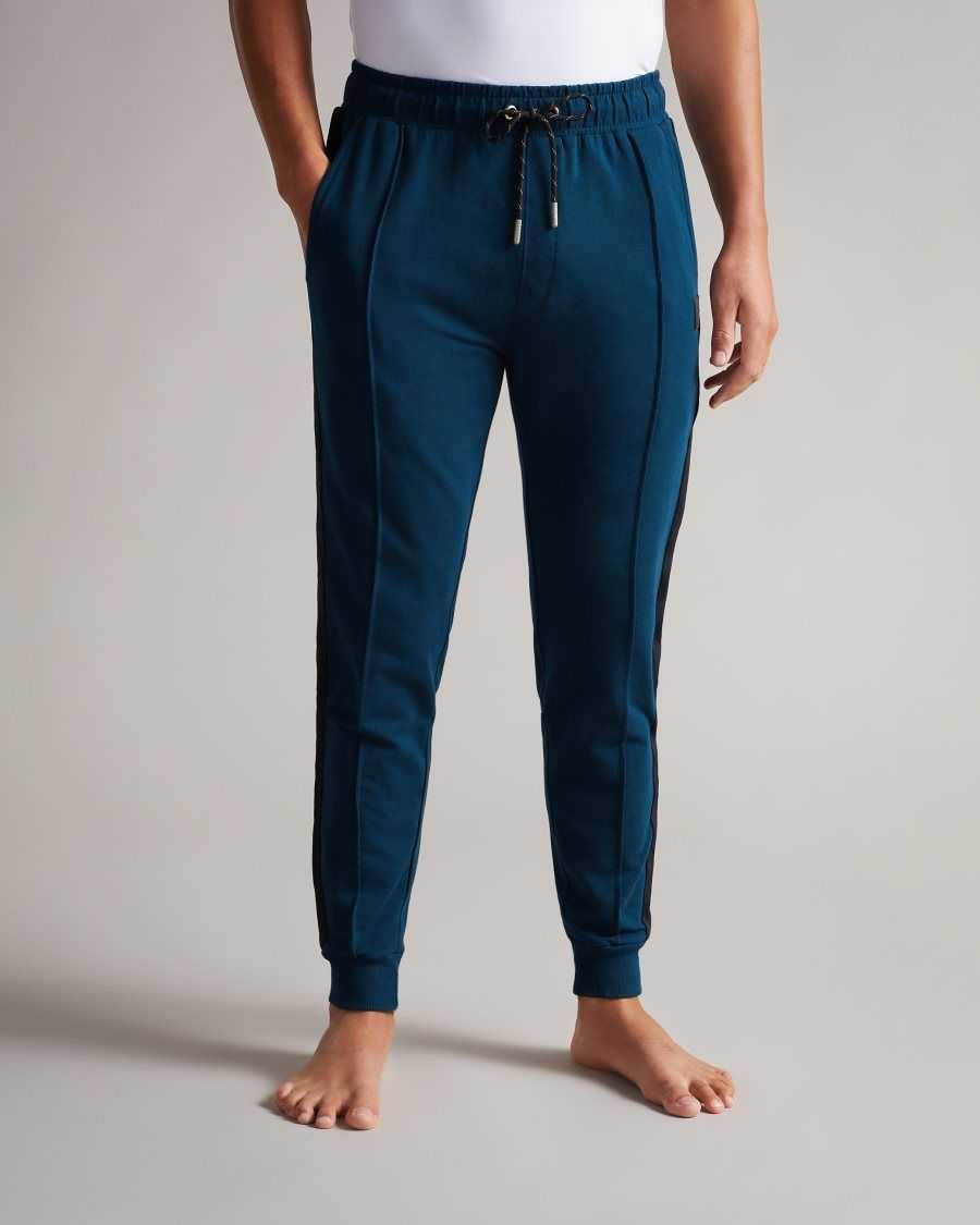 Ted Baker Partrig Soft Front Seam Joggers Teal-Blue | 13296-PHEF