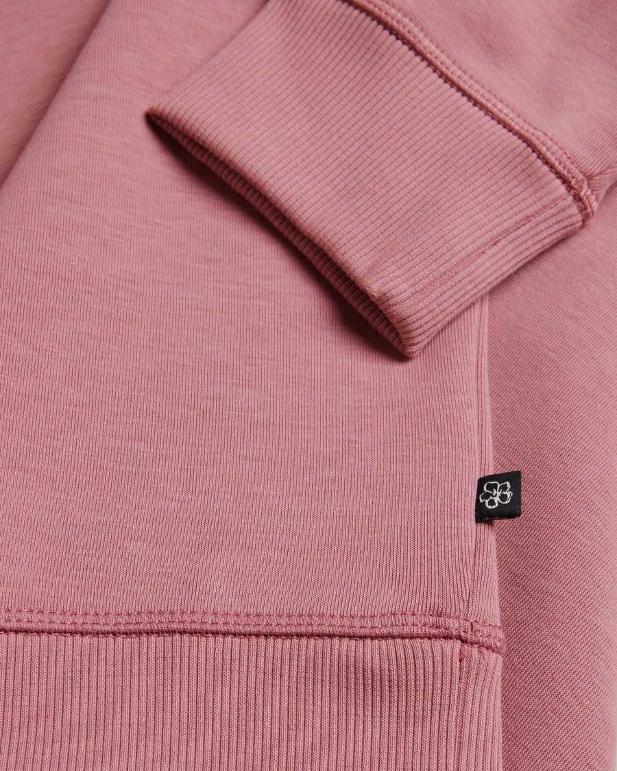 Ted Baker Pitney Regular Fit Embroidered MonogramJumper Medium Pink | 87314-AXLT