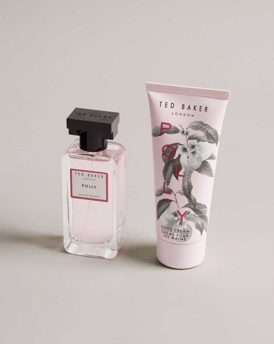 Ted Baker Ppollia Polly 50ml EDT and Hand Cream Gift Set Light Pink | 96148-SYUG