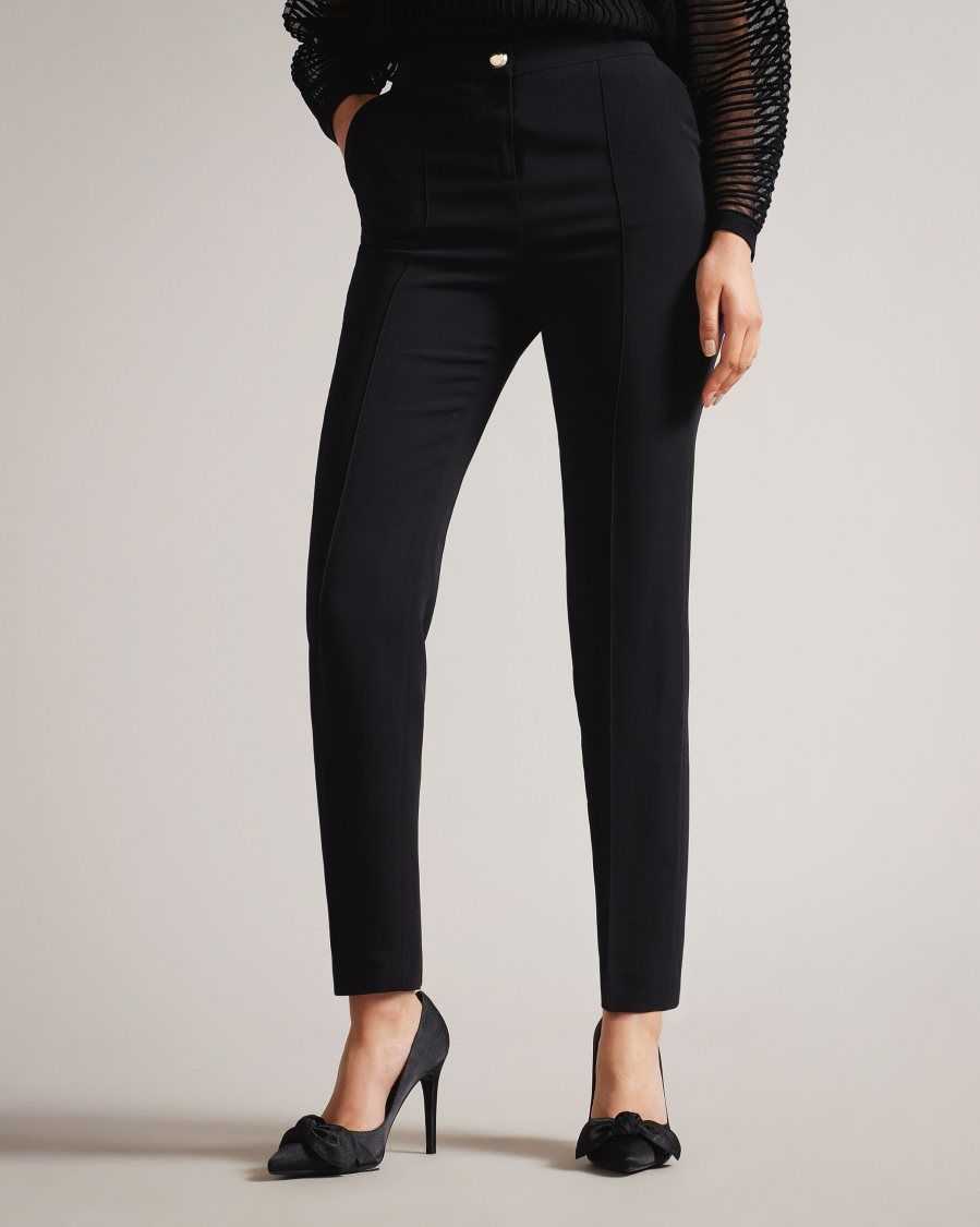 Ted Baker Raeet Straight ankle trousers Black | 15724-BDYR