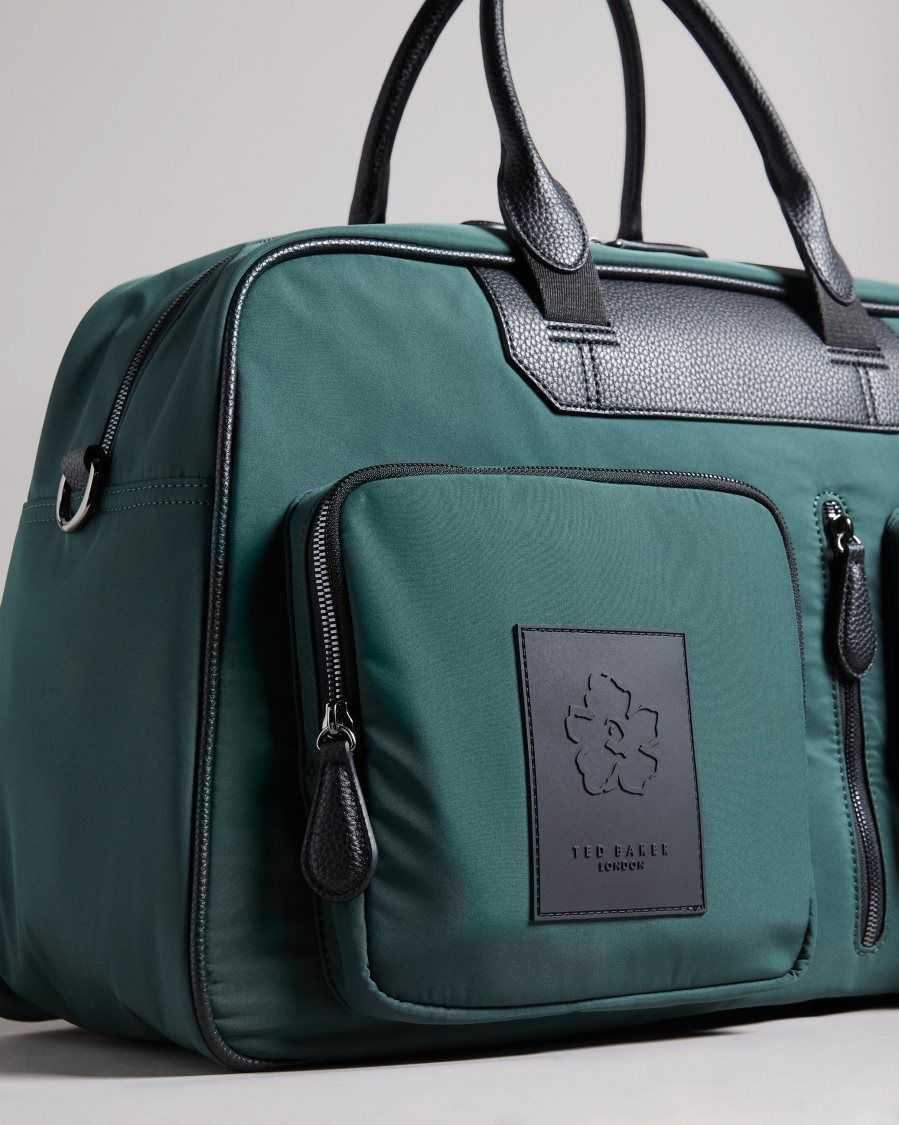 Ted Baker Raill Modular Holdall Dark Green | 16504-NMAV