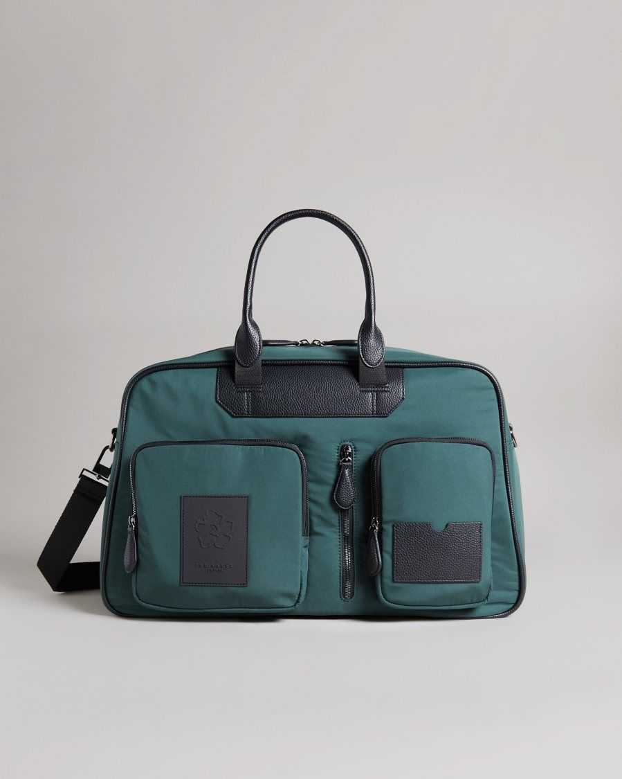 Ted Baker Raill Modular Holdall Dark Green | 16504-NMAV