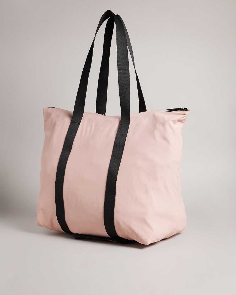 Ted Baker Resmay Foldaway Tote Bag Pale Pink | 78132-OSBI