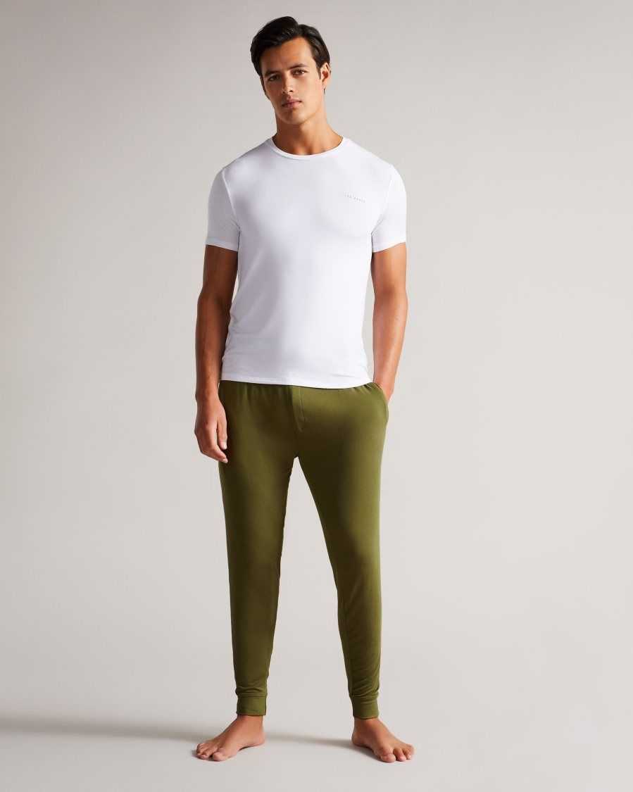 Ted Baker Rrobiin Solid Modal Joggers Khaki | 46798-QTPI