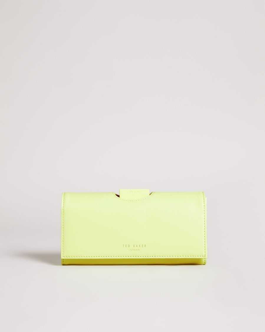 Ted Baker Seldaa Large Bobble Purse Light Yellow | 34760-BVYX