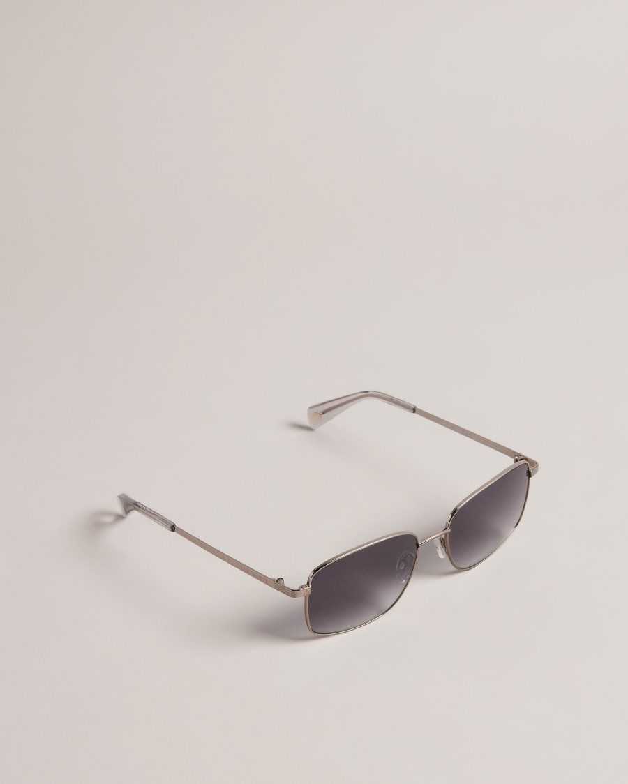 Ted Baker Shaauni Metal Frames Sunglasses Gunmetal | 46582-DWBN