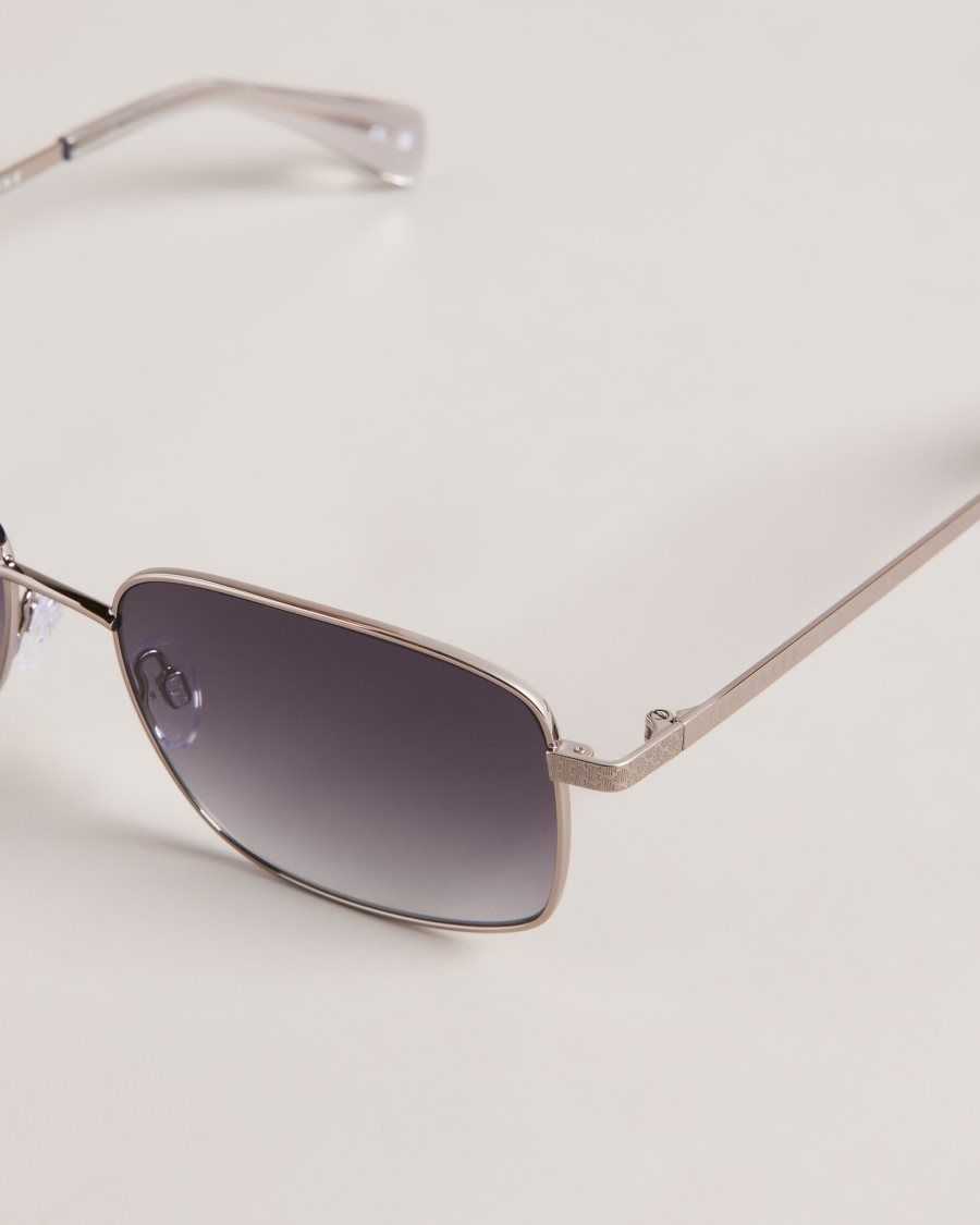 Ted Baker Shaauni Metal Frames Sunglasses Gunmetal | 46582-DWBN