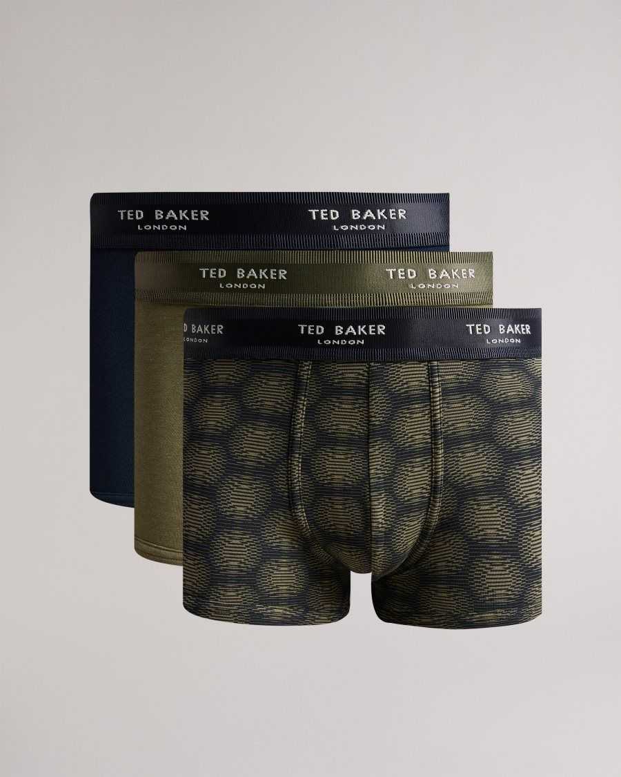 Ted Baker Soan 3 Pack Assorted Trunks Assorted | 08349-HANE