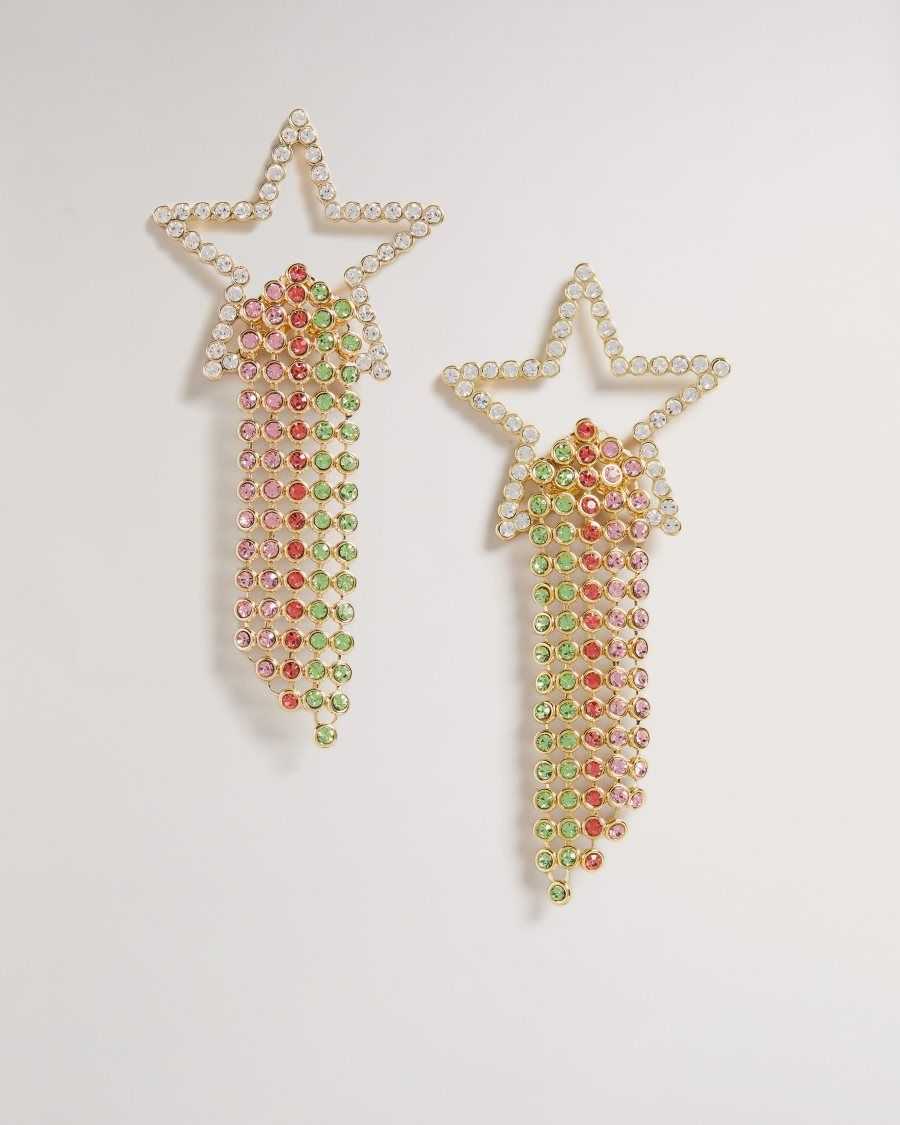 Ted Baker Stel Star cascade drop earring Multicoloured | 48960-XDEO