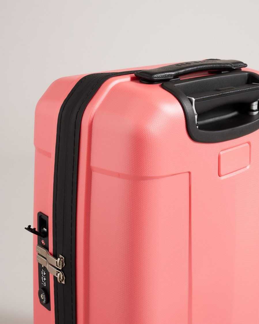 Ted Baker Sunniy Flying Colours Cabin Suitcase 54 x 37 x 24cm Coral | 79328-MNBA