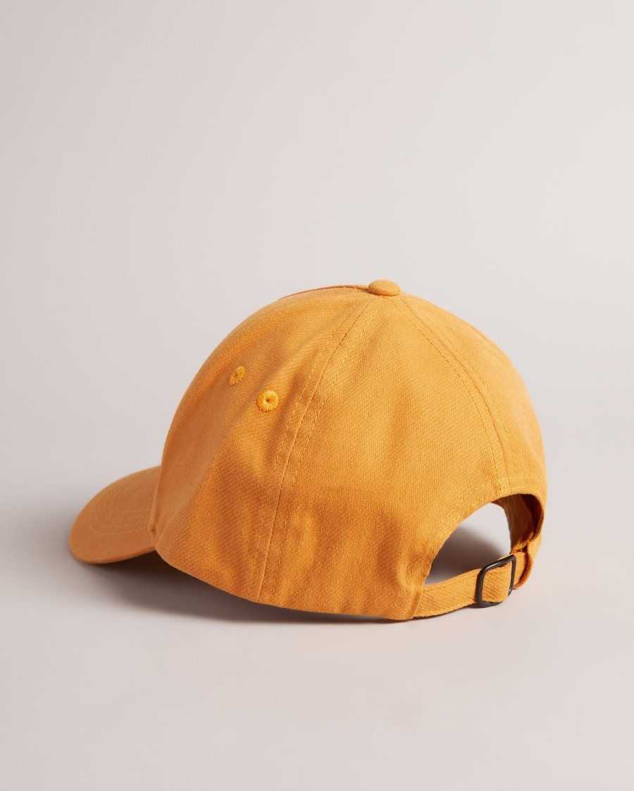 Ted Baker Tristen Baseball Cap Orange | 57483-LXND