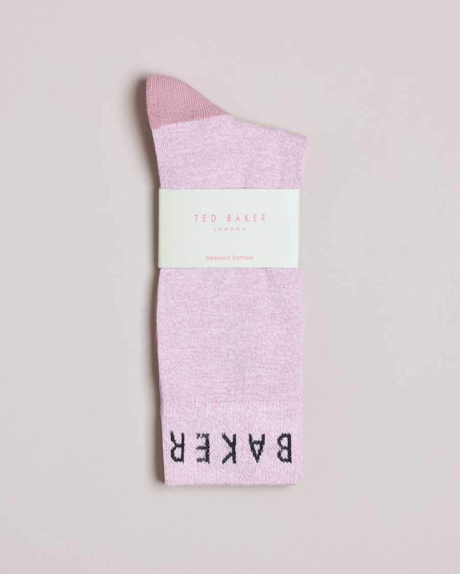 Ted Baker Twistsk Twisted Yarn Socks Pink | 84792-RCNY