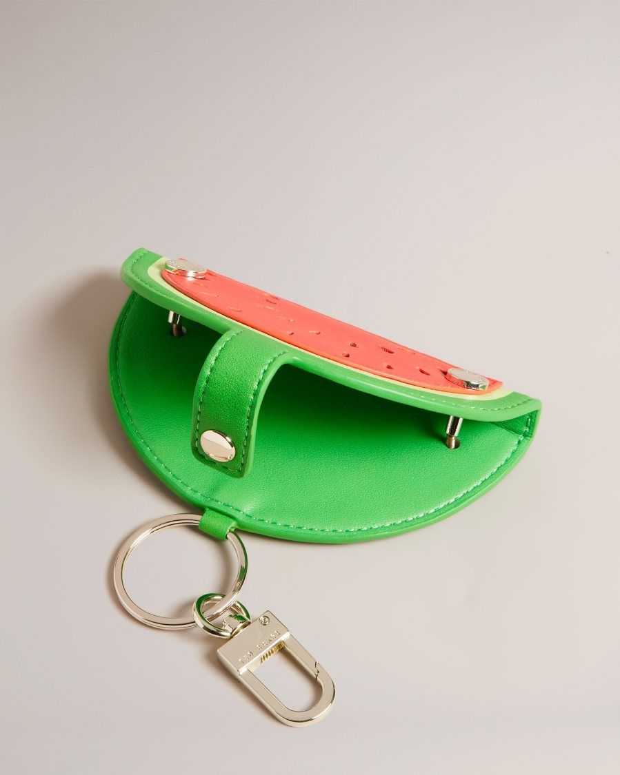 Ted Baker Wmelon Watermelon Keyring And Card Holder Red | 97012-KCUF